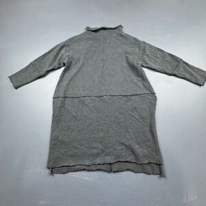 Play Up Dress Girls Size 6 Gray Long Sleeve Organic Cotton Portugal Minimalist
